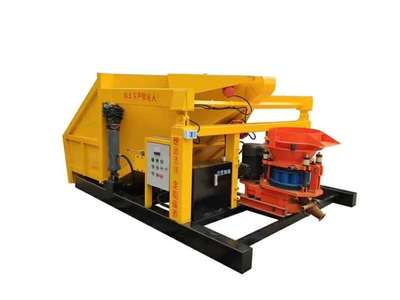 西安吊裝式噴漿車 混凝土泵送新利器，助力高效施工